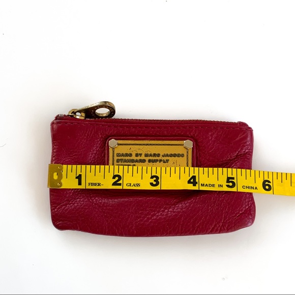 Marc Jacobs Classic Q Key Pouch | Red - Picture 5 of 10